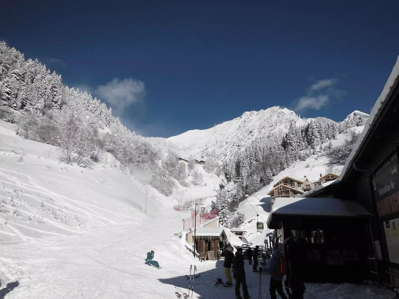 Ganze Wohnung, 3 Zimmer für 6 Personen in Champagny-en-Vanoise, Vanoise-Massiv