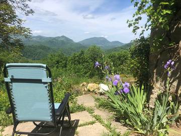 Gîte pour 4 personnes, avec terrasse et jardin, animaux acceptés à Aleu