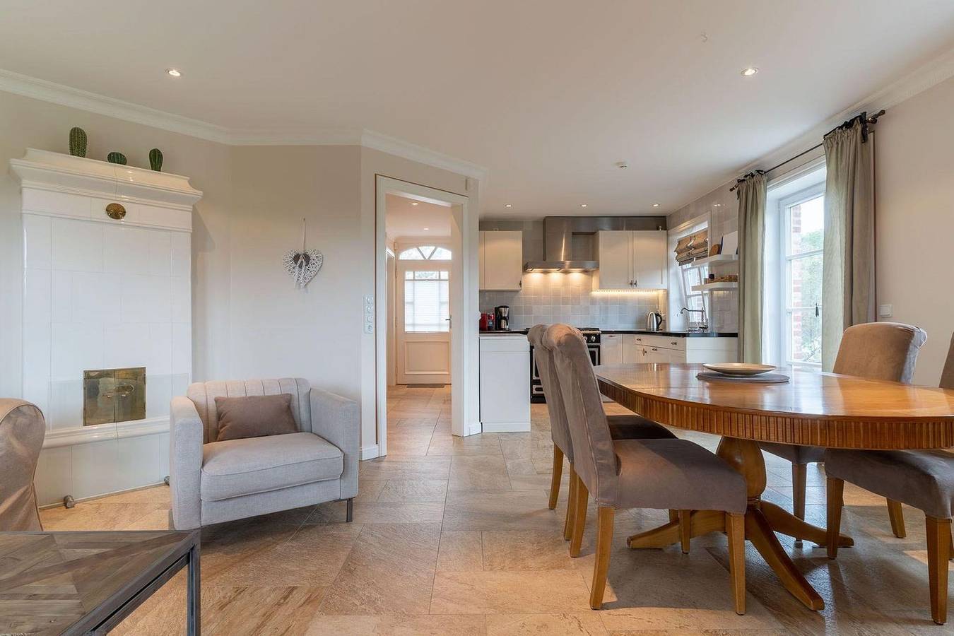 Waterküken - wunderschöne Haushälfte unter Reet in Fußnähe zum Südstrand in Böhl (St. Peter-Ording), St. Peter-Ording