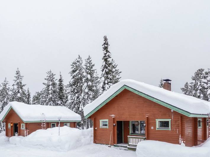 Lomamaja 2 in Raattama, Lappland