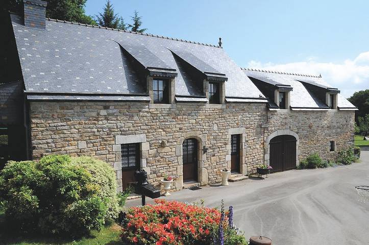Maison de vacances pour 5 personnes, avec Terrasse ainsi que Jardin et Vue à Inzinzac-Lochrist