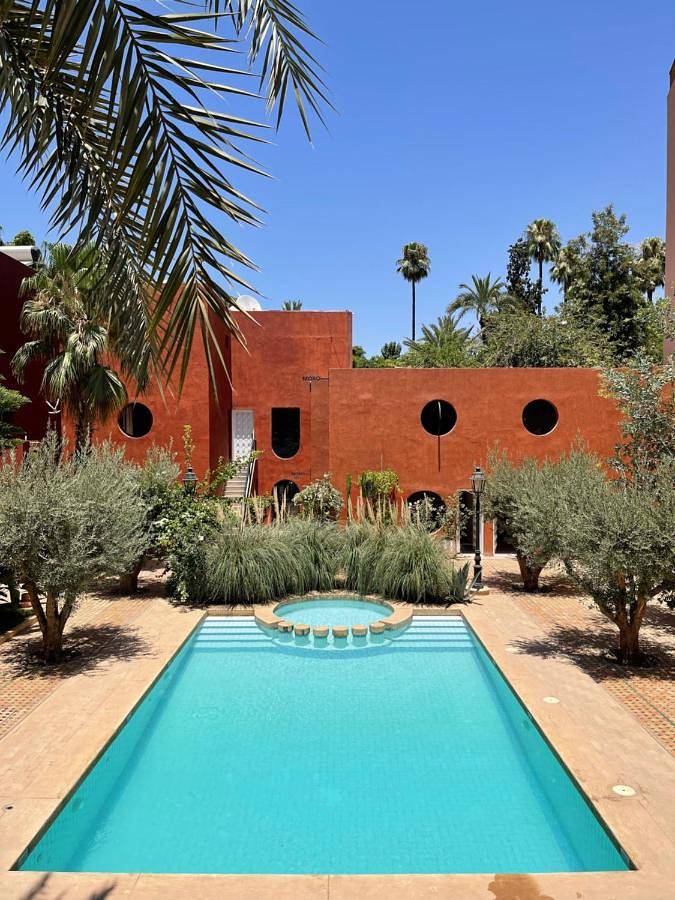Hôtel pour 2 personnes, avec jardin et bassin pour enfant ainsi que vue et piscine dans Jardin Majorelle Marrakech