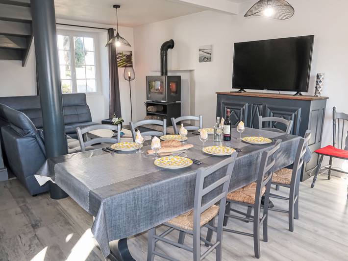 Location de vacances pour 6 personnes, avec terrasse et jardin à Locquirec - 3