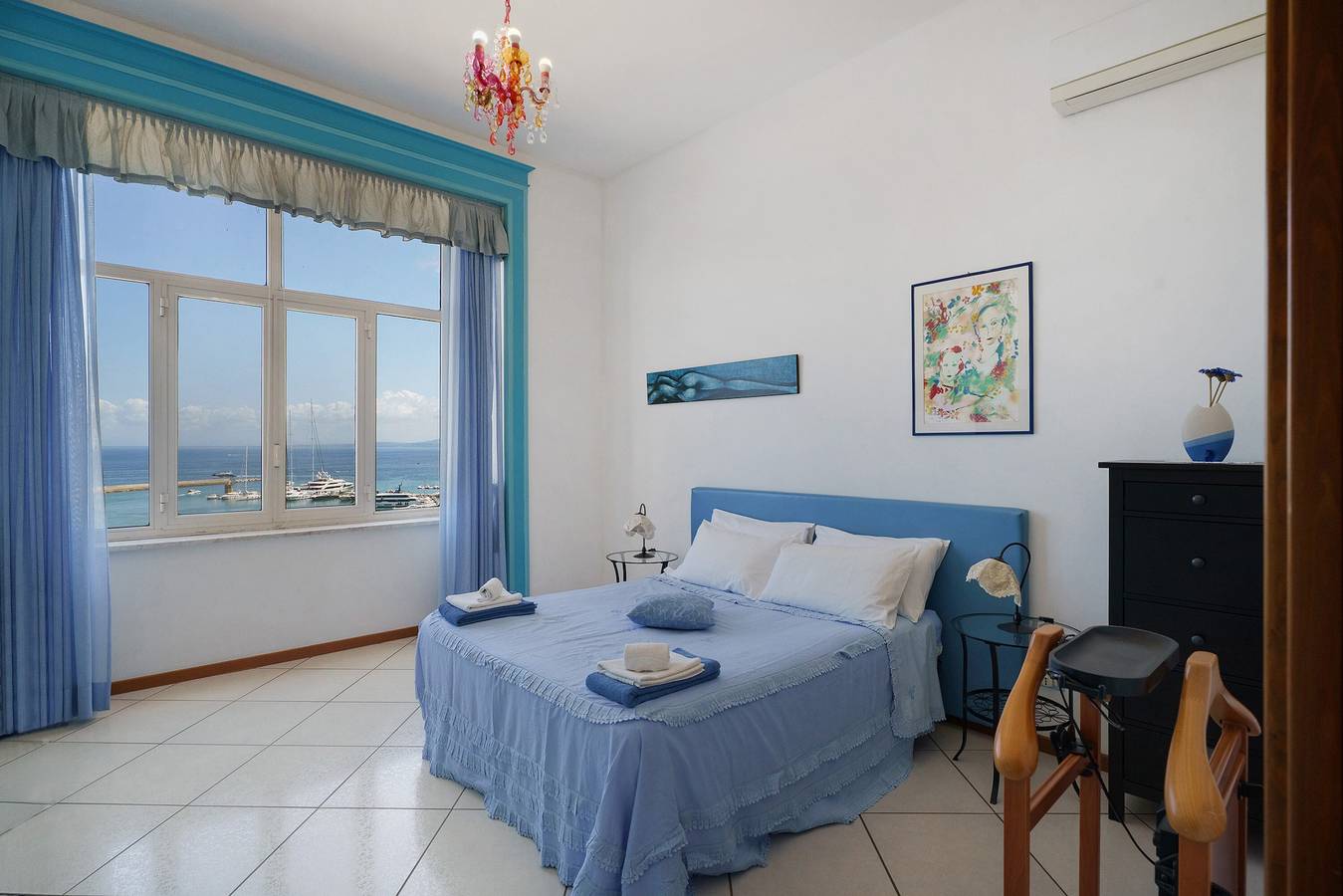 Ferienhaus 'Villino Dei Fiori' mit Meerblick, Wlan und Klimaanlage in Casamicciola Terme, Ischia