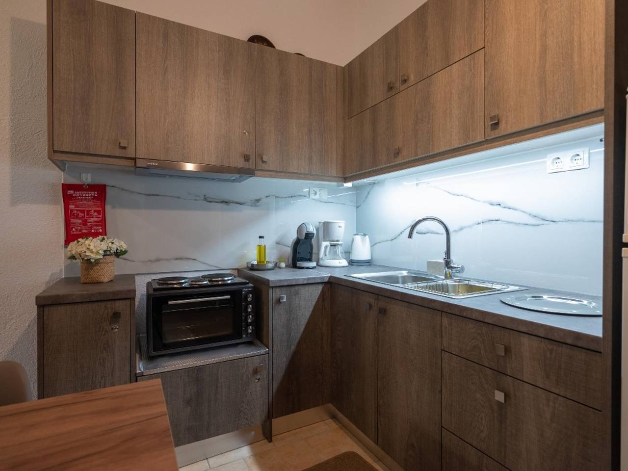 Ganze Wohnung, Ferienwohnung für 4 Personen mit Meerblick in Keratokampos, Iraklio-Heraklion und Umgebung