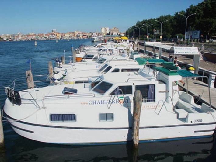 Boot für 7 Personen, mit Ausblick in Venedig