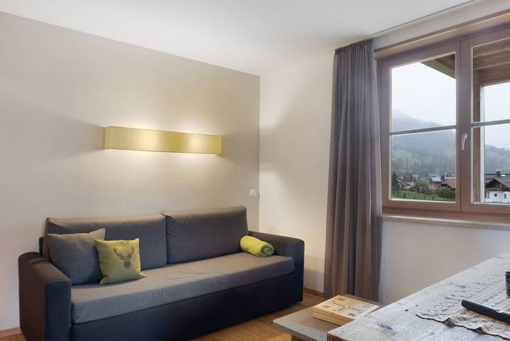 Ganze Wohnung, Ferienwohnung "Angerle Alm Apt Similde B" mit Privatterrasse, Gemeinschaftsgarten und Wlan in Karersee, Welschnofen