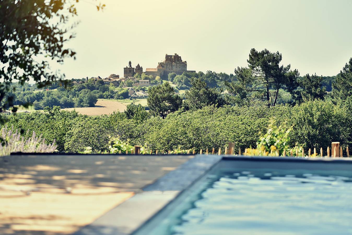 Gîte voor 5 personen met zwembad in Biron, Périgord Pourpre