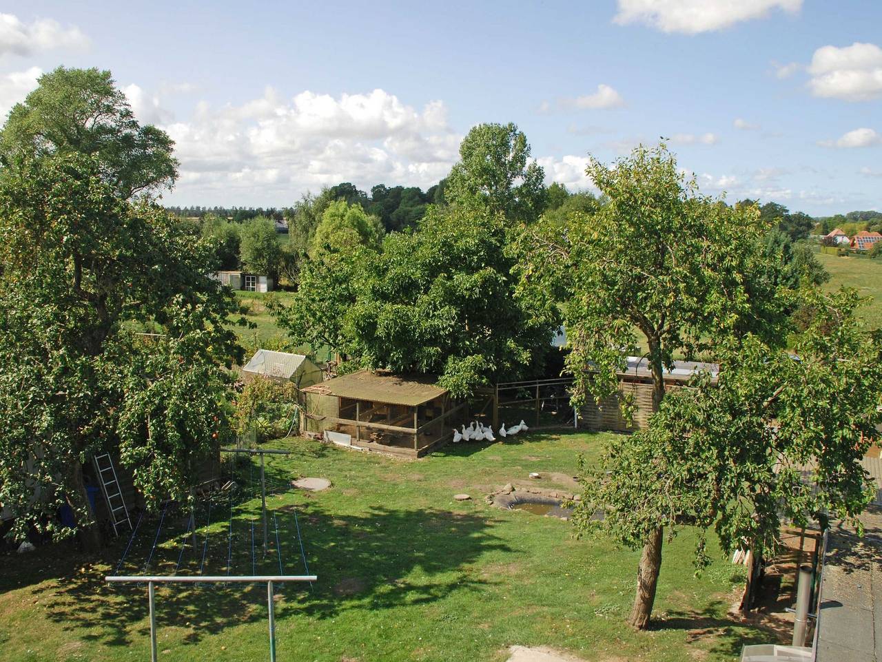 Ganze Ferienwohnung, Ferienwohnungen mit Terrasse - Ferienwohnung mit Terrasse und Aussicht in Patzig, Bergen auf Rügen und Umgebung