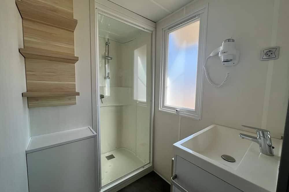 Feriendorf Els Pins Mobilehome Premium 2Ac für 6 Personen in Platja de Malgrat Centre (Malgrat de Mar), Malgrat de Mar