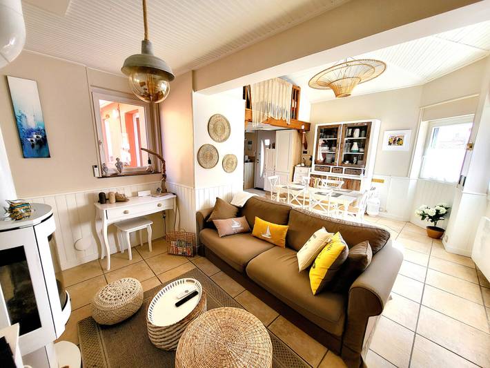 Maison de pêcheur moderne avec terrasse, proche mer et commerce - Barbecue - Wifi Gratuit in Les Sables-d'Olonne, Vendée