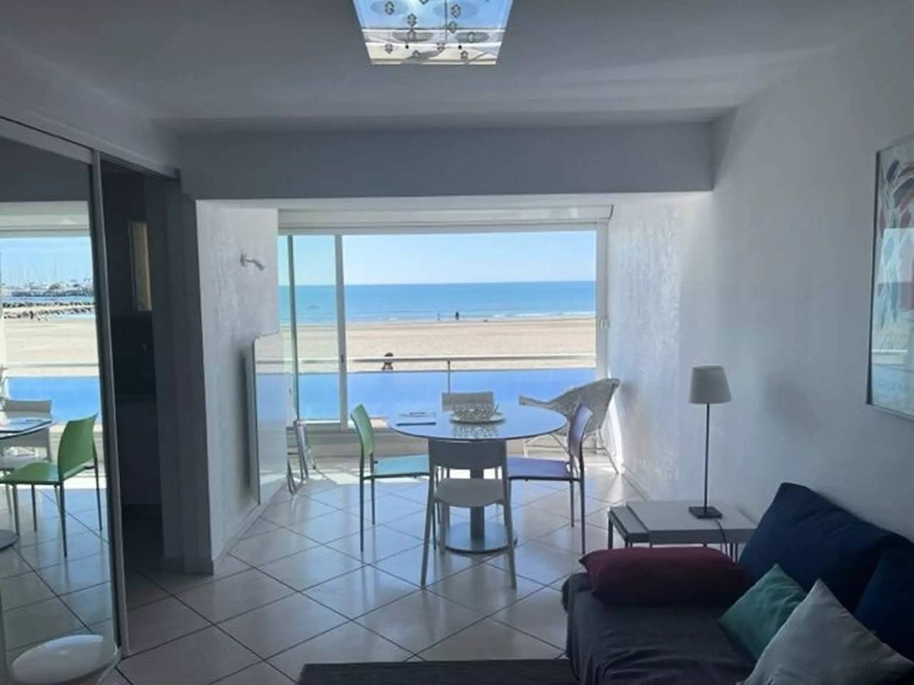 Entire apartment, First line sea Apartment t2 cabin for 4 people N123 in Palavas-les-Flots, Côte d'Améthyste