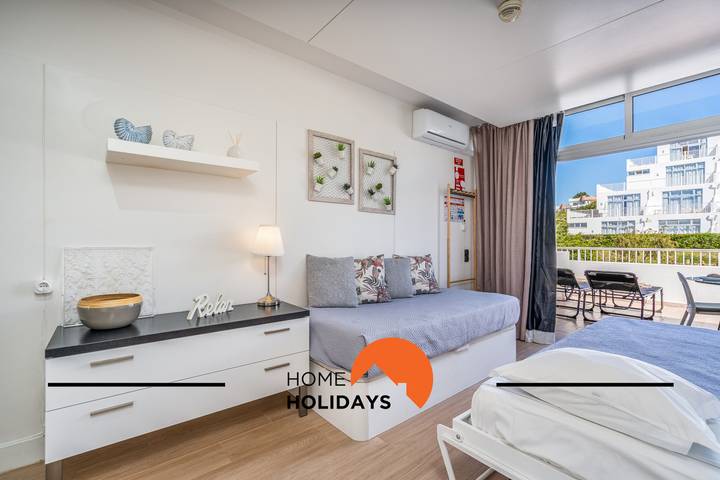 Apartamento estúdio para 2 pessoas, com Varanda e Piscina em Praia da Oura