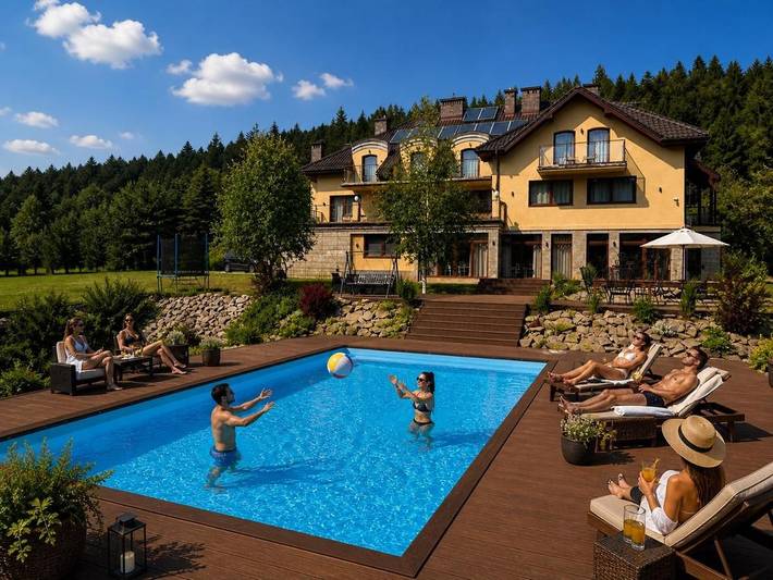 Maison d’hôte pour 4 personnes, avec jardin et piscine ainsi que jacuzzi et sauna, animaux acceptés - 1