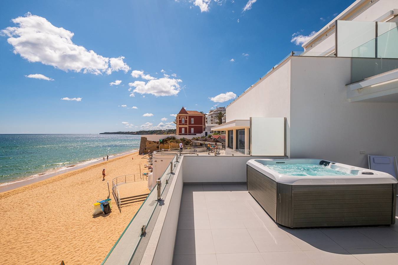 Villa voor 4 personen met uitzicht op zee in Armação de Pêra (costa), Armação de Pera