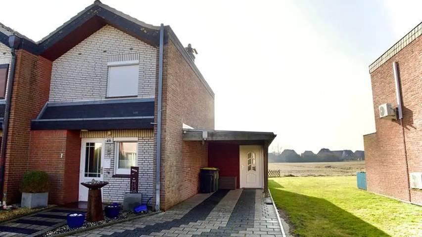 Ferienhaus für 6 Personen, mit Terrasse und Garten in Nordstrand