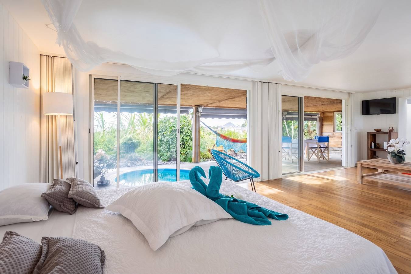 Ganzes Studio, Modernes Studio mit Meerblick in Sainte-Rose - 56 m² in Sainte-Rose, Guadeloupe