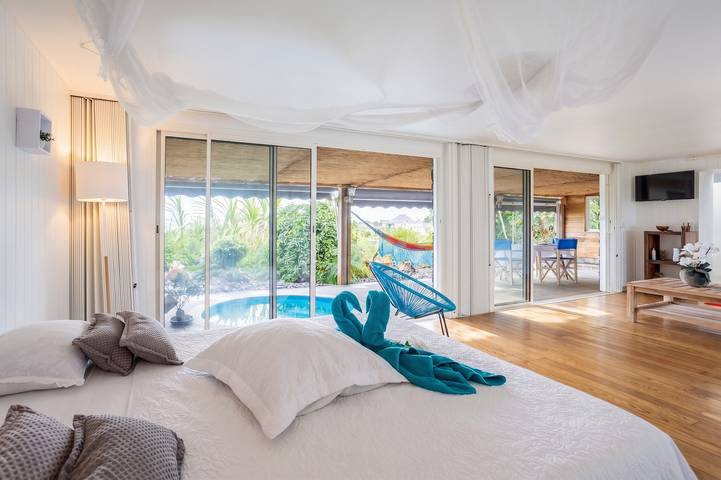Studio entier, Studio moderne avec vue sur mer à Sainte-Rose - 56 m² in Sainte-Rose, Guadeloupe