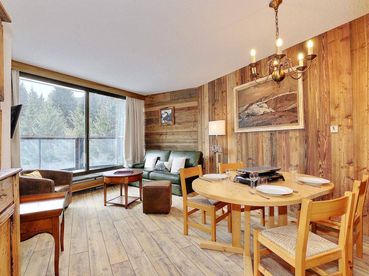 Geheel appartement, Courchevel 1850, Ski-in/Ski-out, 4 pers, 2 rooms, Parking, Wifi in Courchevel 1850, Saint-Bon-Tarentaise