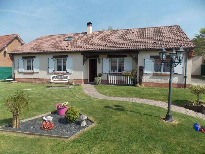 Location de vacances pour 6 personnes, avec Terrasse et Jardin à Gouy-Saint-André