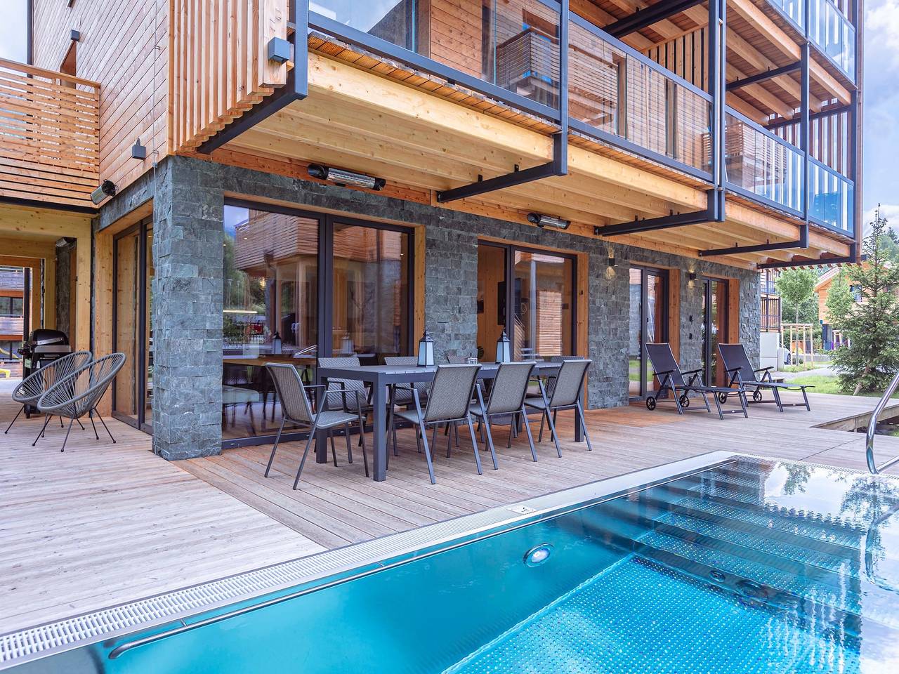 Ganze Wohnung, Ansprechende Wohnung mit Pool in St. Georgen ob Murau, Sankt Georgen am Kreischberg