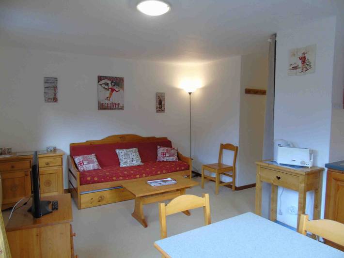 Chalet pour 6 personnes, avec balcon dans Valfréjus - 2