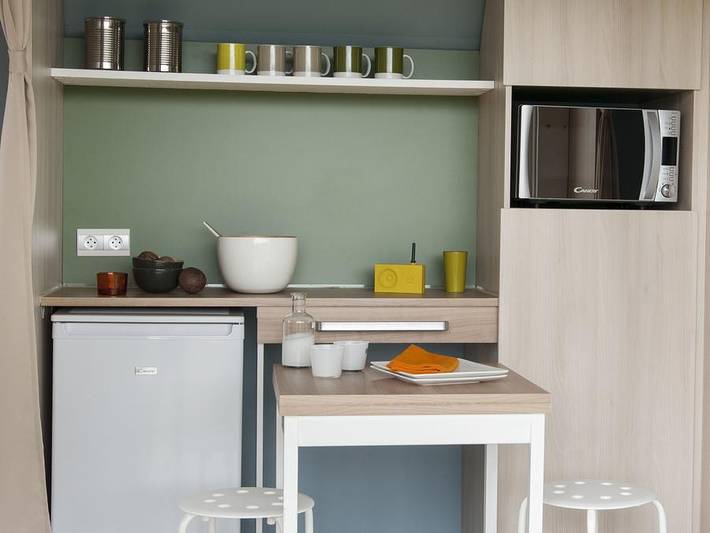 Camping Etche Zahar - Wohnzelt auz holz 4 personen - Coco Sweet in Urt, Bayonne und Umgebung