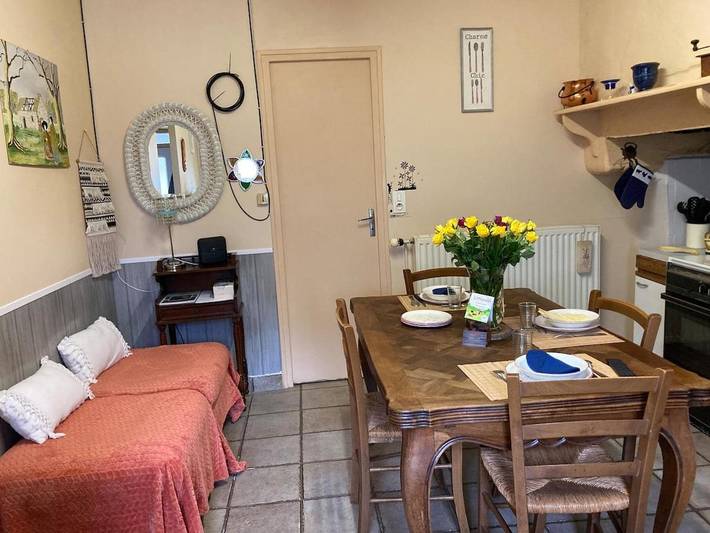 Location de vacances pour 3 personnes, avec jardin, animaux acceptés à Saint-Martin-Sepert