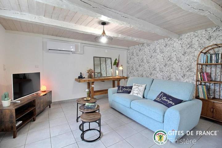 Location de vacances pour 4 personnes, avec jardin et vue, adapté aux familles à Plonévez-du-Faou - 3