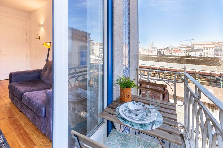 Estudio para 4 personas, con balcón en Oporto - 4
