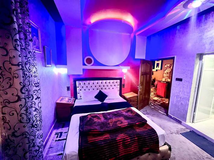 Maison d’hôte pour 2 personnes, avec vue et jardin, adapté aux familles dans Skoura