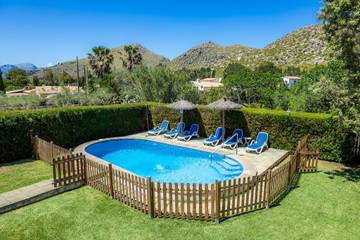 Villa Can Lluc in Pollença, Serra de Tramuntana für 8 