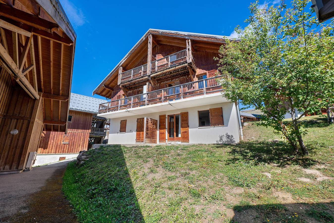Maison de vacances pour 10 personnes avec balcon in La Toussuire, Villarembert