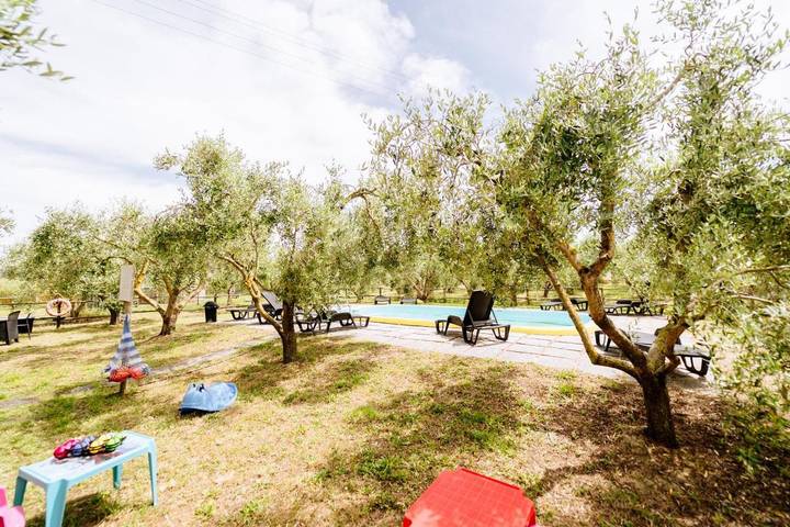 Villa pour 18 personnes, avec piscine ainsi que jardin et vue, adapté aux familles à Grosseto - 3