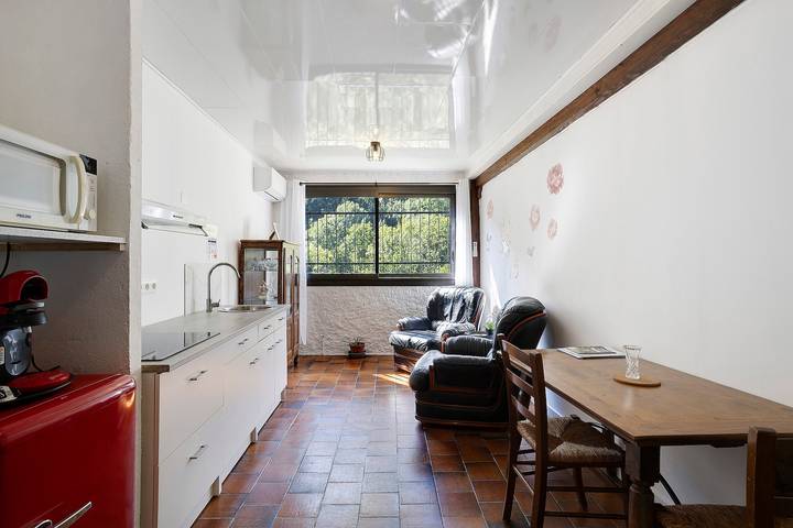 Hel lejlighed, "La Roussette" Apartment with Wi-Fi and Air Conditioning in Prats-de-Mollo-la-Preste, Céret Området