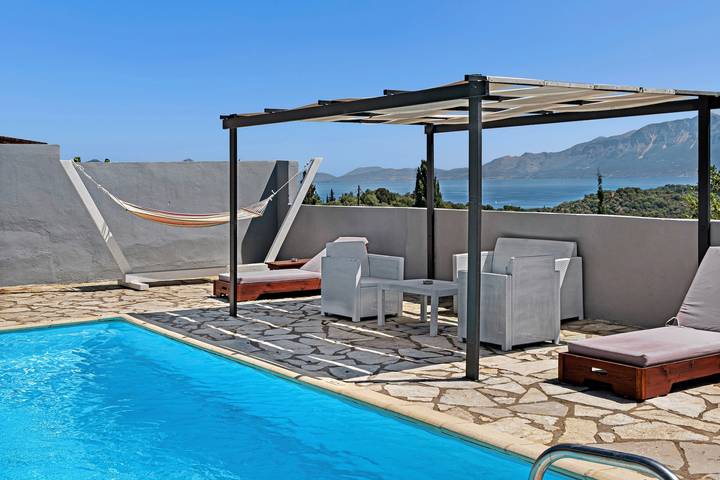 Villa pour 9 personnes, avec jardin, animaux acceptés en Grèce - 2