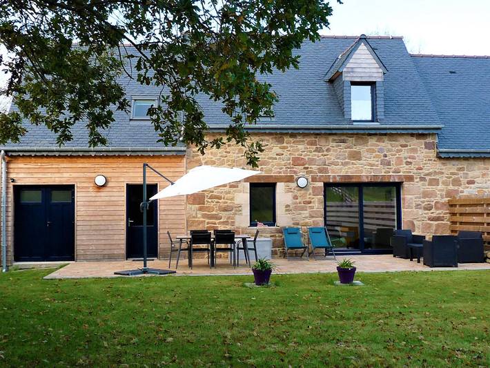 Gîte pour 4 personnes, avec jardin et terrasse