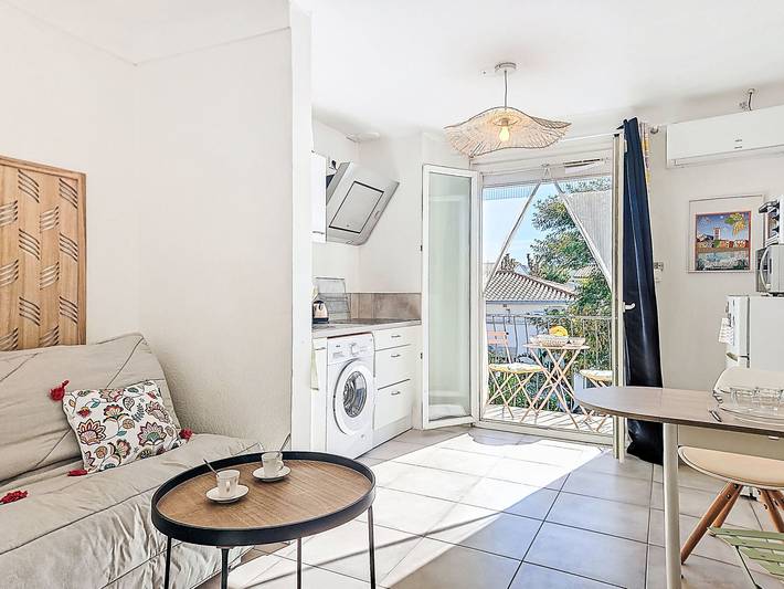Gîte pour 2 personnes, avec balcon et vue dans Canet-Plage - 4