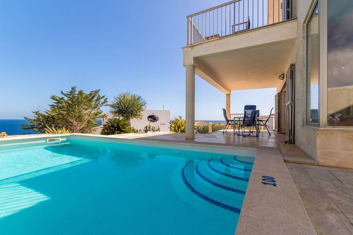 Ferienhaus für 6 Personen, mit Balkon und Terrasse sowie Garten und Pool in Cala Murada - 3
