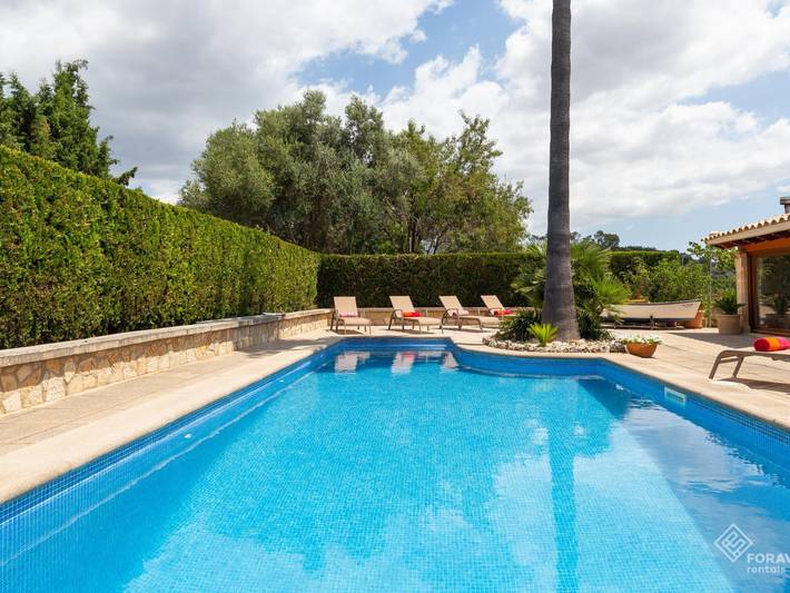 Casa rural para 6 personas, con piscina y jardín en Lloseta - 4