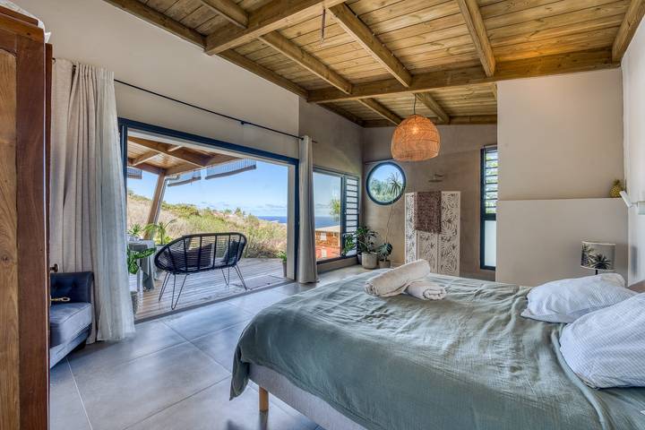 Villa Lady seaview - Terrasse - Vue mer in Saint-Leu, Île de la Réunion