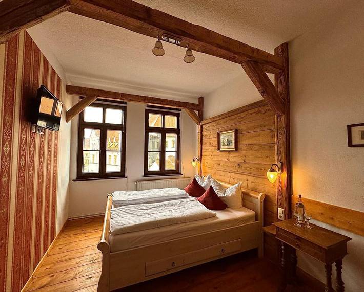 Ferienwohnung für 9 Personen, mit Terrasse und Garten sowie Ausblick in Tautenhain