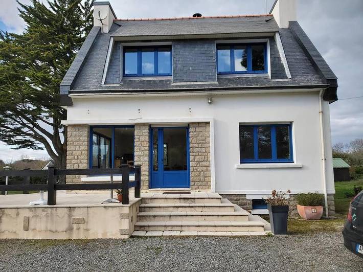 Location de vacances pour 6 personnes, avec terrasse et vue dans Plage de Don (Tregunc)