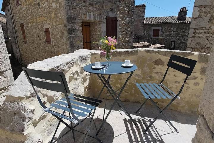 Location de vacances pour 5 personnes, avec terrasse à Chauzon - 4