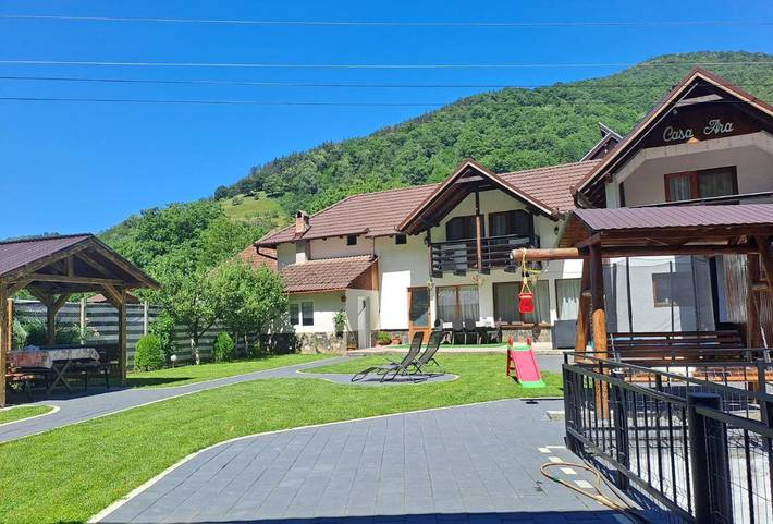 Maison de vacances pour 2 personnes, avec jardin ainsi que terrasse et vue à Alba (Romania)