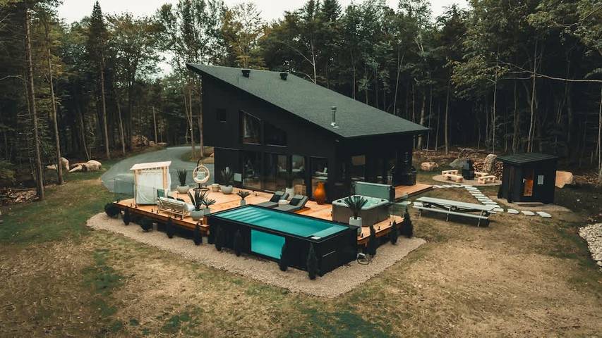 Villa pour 10 personnes, avec jardin et terrasse, animaux acceptés dans Canada