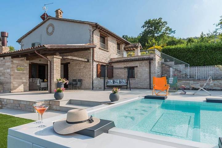 Villa Azzurra 5 - Dos Habitaciones Villa, Capacidad 5 in Cagli, Valle del Metauro
