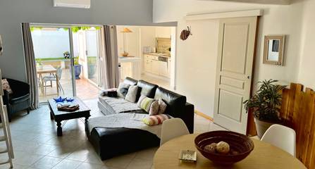 Gîte pour 4 personnes, avec terrasse et jardin à Palavas-les-Flots