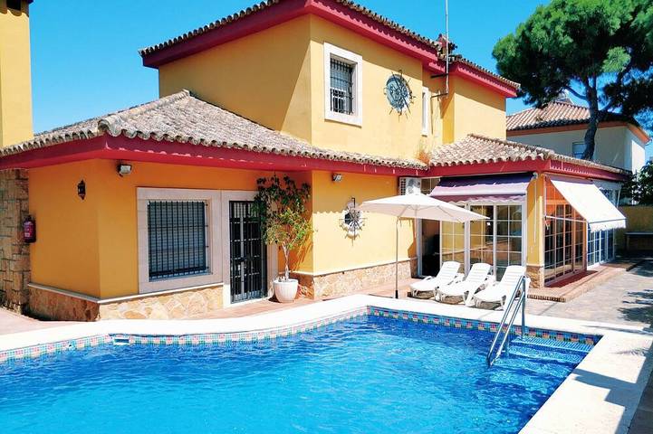 Casa rural para 17 personas, con jardín en El Puerto de Santa María
