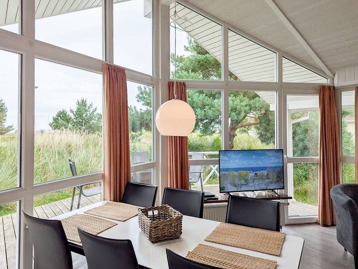 Ferienhaus mit Meerblick für 8 Personen, mit Whirlpool und Garten sowie Sauna, mit Haustier in der Lübeck - 4